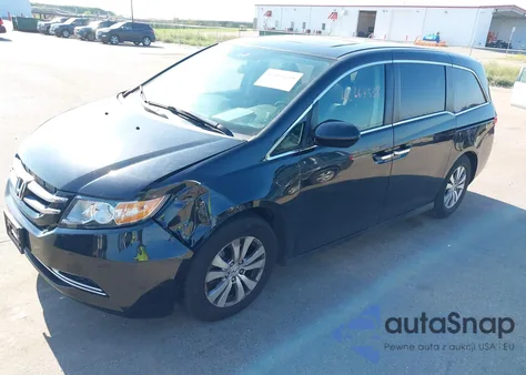 2015 Honda Odyssey Ex-L из США, поврежденный, VIN 5FNRL5H6XFB034218